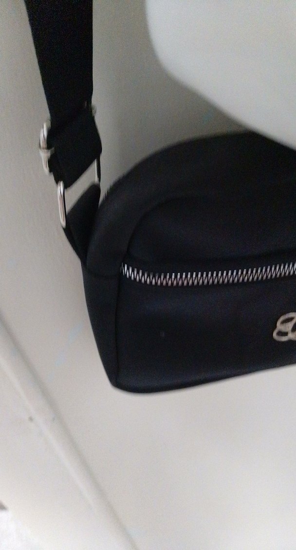 Siyah Fermuarlı Kadın Çantası - Görsel 2