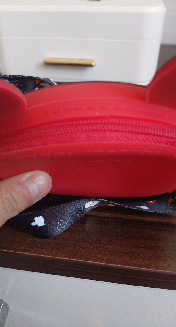 Kırmızı Minnie Mouse Temalı Kız Çanta - Görsel 3