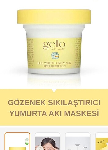 Yumurta akı maskesi