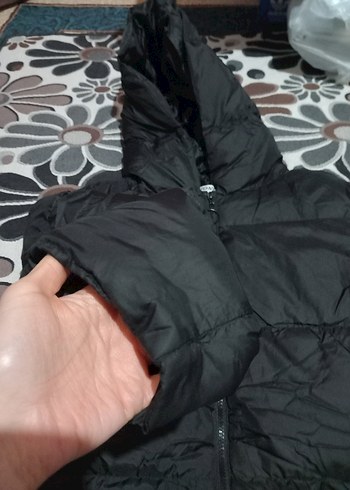 Siyah Midi Street Style Kadın Kışlık Mont - Görsel 7