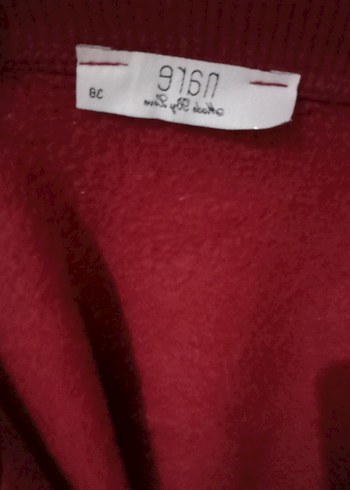 Bordo Uzun Kollu Düğmeli Kadın Ceket - Görsel 4