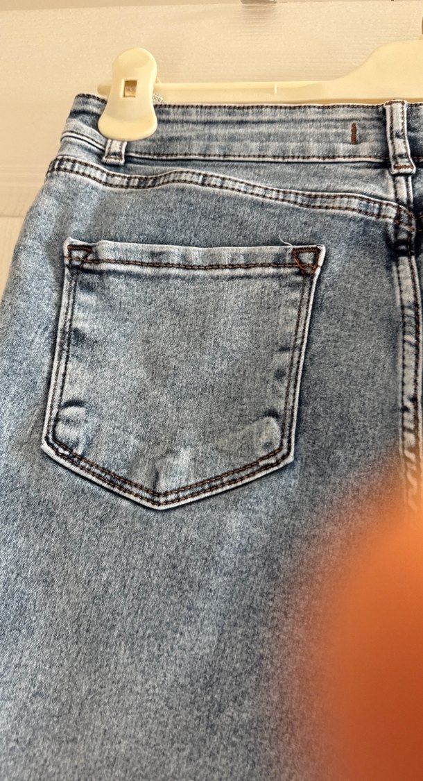 Mavi Regular Fit Midi Kadın Kot Pantolon - Görsel 5