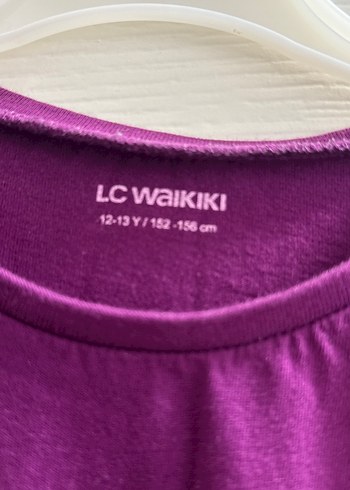 Mor Uzun Kollu Basic Kadın Tişört - Görsel 3