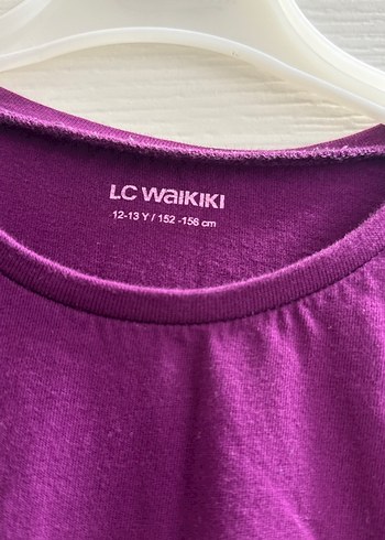 Mor Uzun Kollu Basic Kadın Tişört - Görsel 2