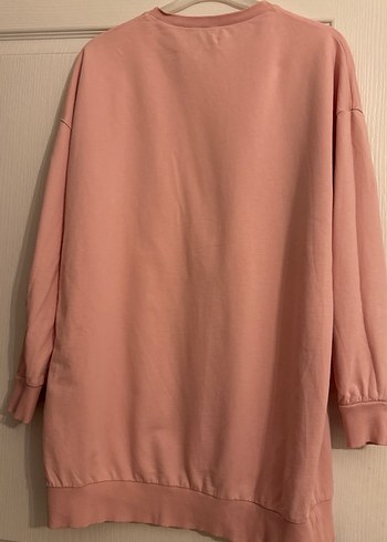 Pembe Baskılı Kadın Sweatshirt - Görsel 3