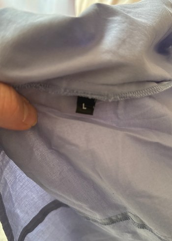 mavi Regular Fit Uzun Kollu bayan Gömlek - Görsel 7