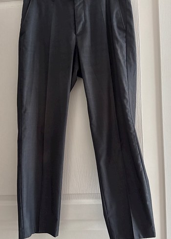 Gri Regular Fit Pilili Erkek Pantolon - Görsel 2