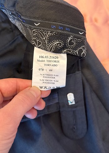 Gri Regular Fit Pilili Erkek Pantolon - Görsel 5