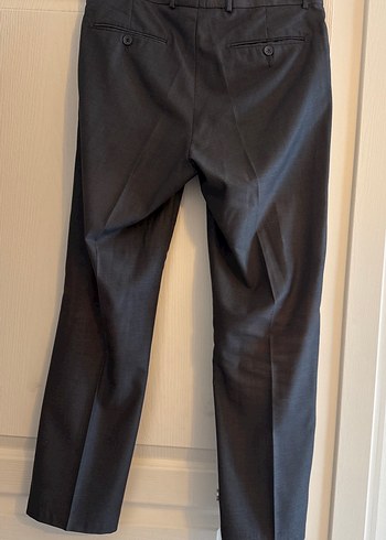 Gri Regular Fit Pilili Erkek Pantolon - Görsel 3