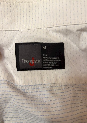 Erkek Beyaz Keten Uzun Kollu Gömlek - Görsel 8