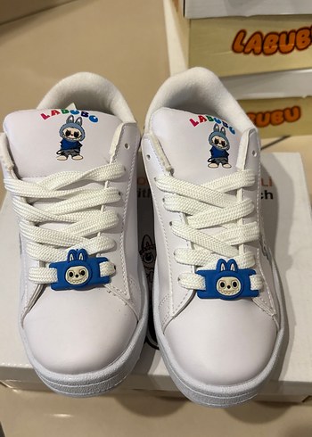 Labubu Beyaz Cocuk Sneaker 34 Numara