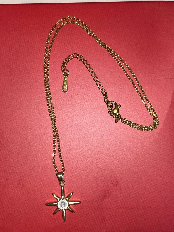 Kuzey yıldızı kolye - Görsel 2