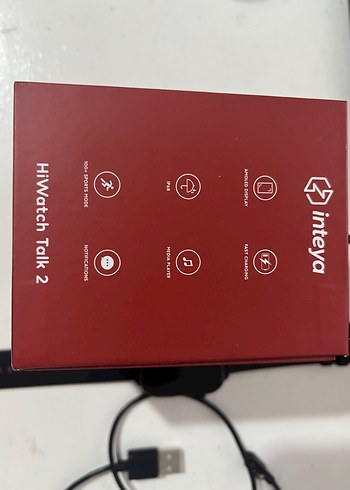 İnteya HiWatch Talk 2 Siyah Akıllı Saat - Görsel 2