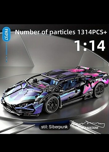 Puzzle araba 3d
