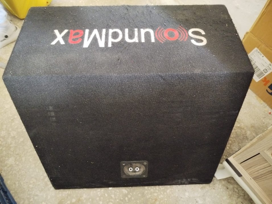 Siyah SoundMax Hoparlör - Görsel 4