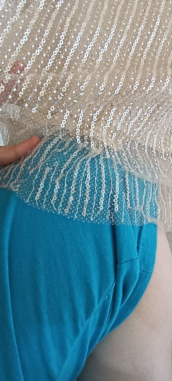 Bej Drapeli Uzun Abiye Elbise - Görsel 3