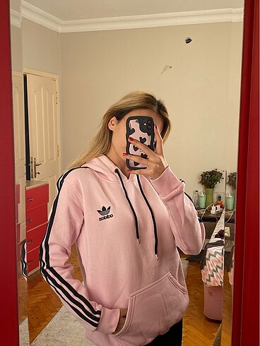 Adidas Adidas pembe sweat