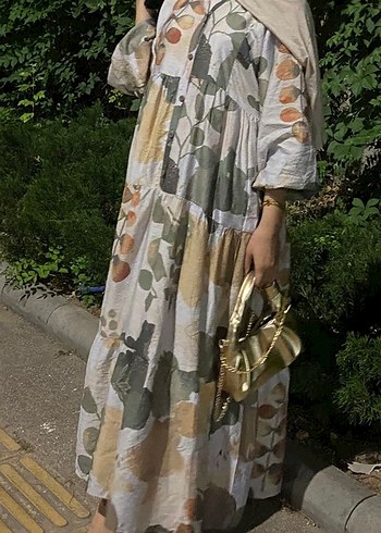 Kadın Salaş Uzun Elbise - Görsel 2