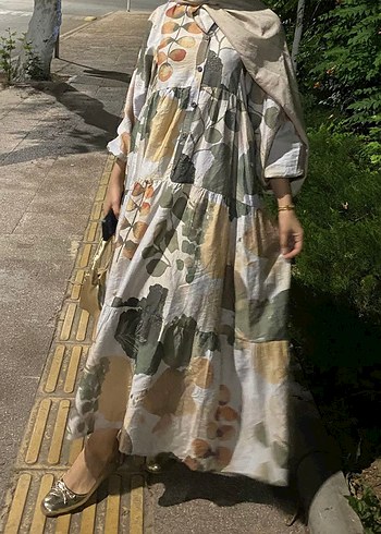 Kadın Salaş Uzun Elbise - Görsel 3