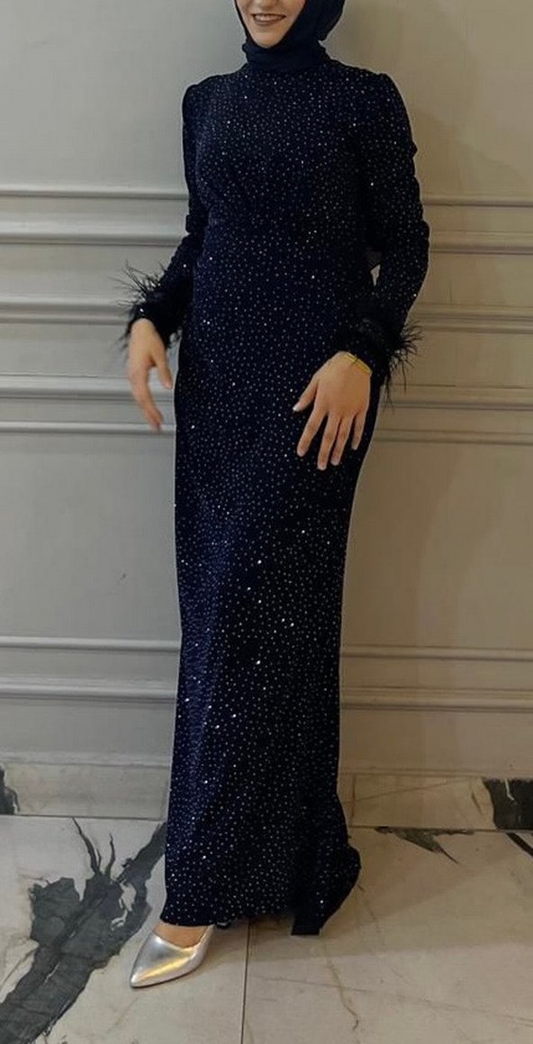 Uzun Abiye Elbise - Görsel 2