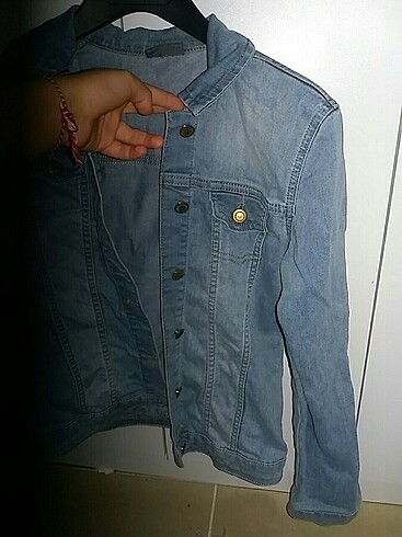 LC Waikiki Kız çocuk kot ceketi lcw