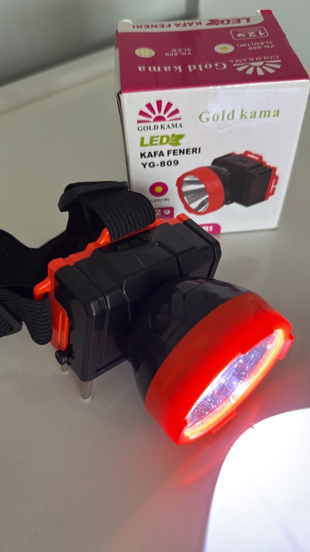 Gold Kama Kafa Feneri - Görsel 2