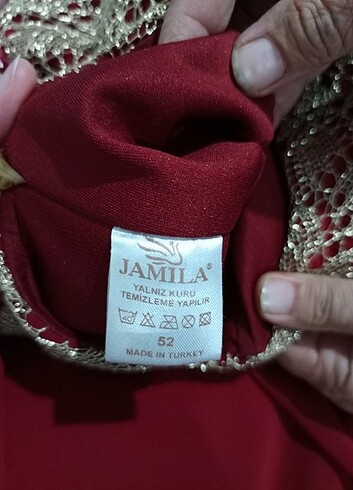 Bordo Abiye - Görsel 5