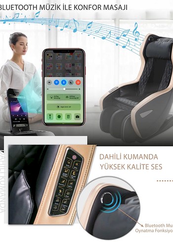 CELLINI I-Smart Pro Masaj Koltuğu - Görsel 11
