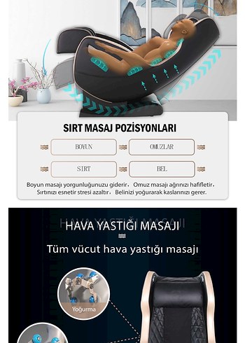 CELLINI I-Smart Pro Masaj Koltuğu - Görsel 10