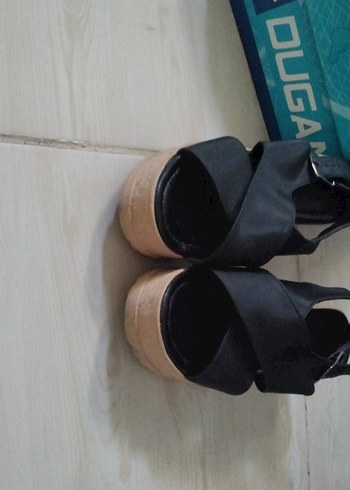 Zara yüksek taban sandalet , topuklu sandalet