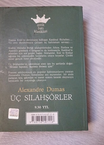 Alexandre Dumas - Üç Silahşörler - Görsel 2