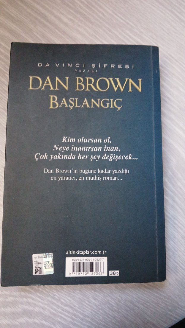 Başlangıç - Dan Brown - Görsel 2