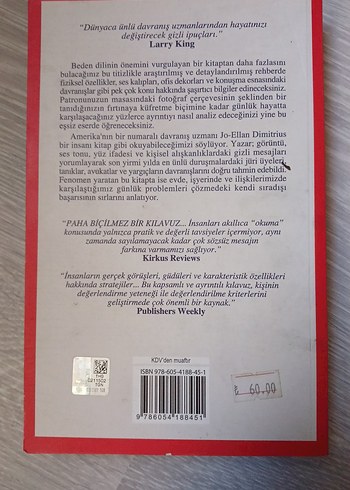 İnsanları Okumak - Jo-Ellan Dimitrius - Görsel 2