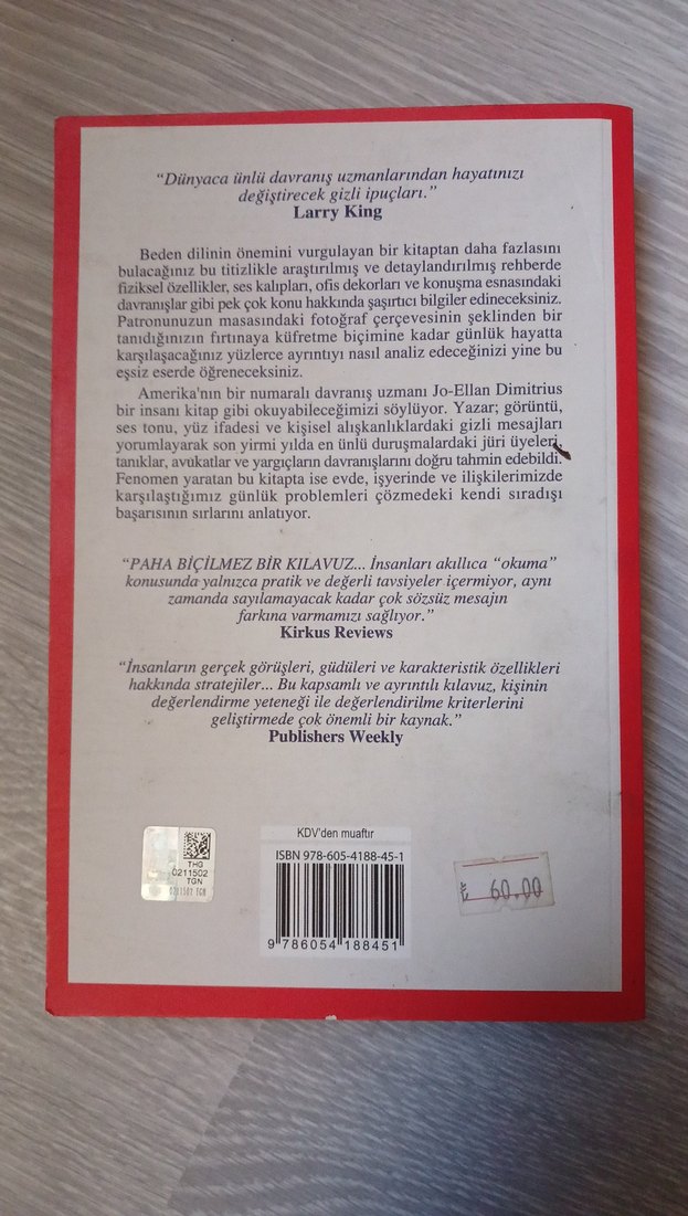 İnsanları Okumak - Jo-Ellan Dimitrius - Görsel 2