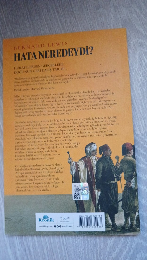 Hata Neredeydi? - Bernard Lewis - Görsel 2