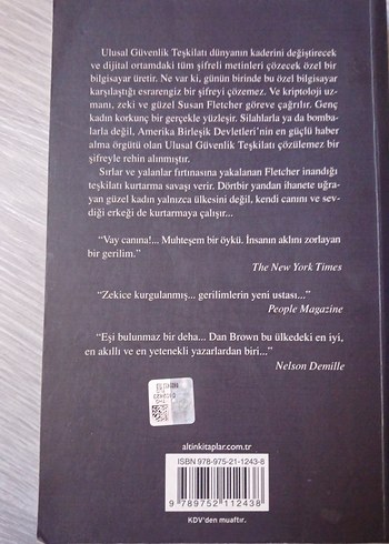 Dijital Kale - Dan Brown - Görsel 2