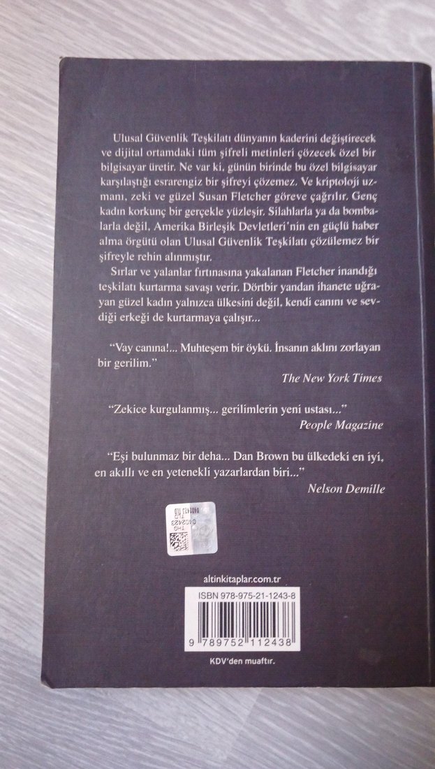 Dijital Kale - Dan Brown - Görsel 2