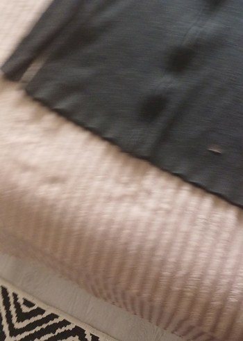 antrsıt renk kigılı marka  Fermuarlı Erkek Yün Kazak - Görsel 6