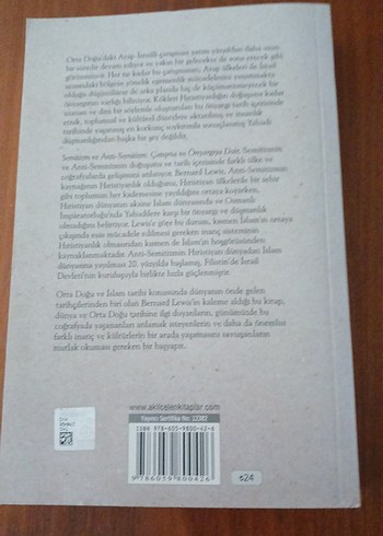 Semitizm ve Anti-Semitizm - Bernard Lewis - Görsel 2