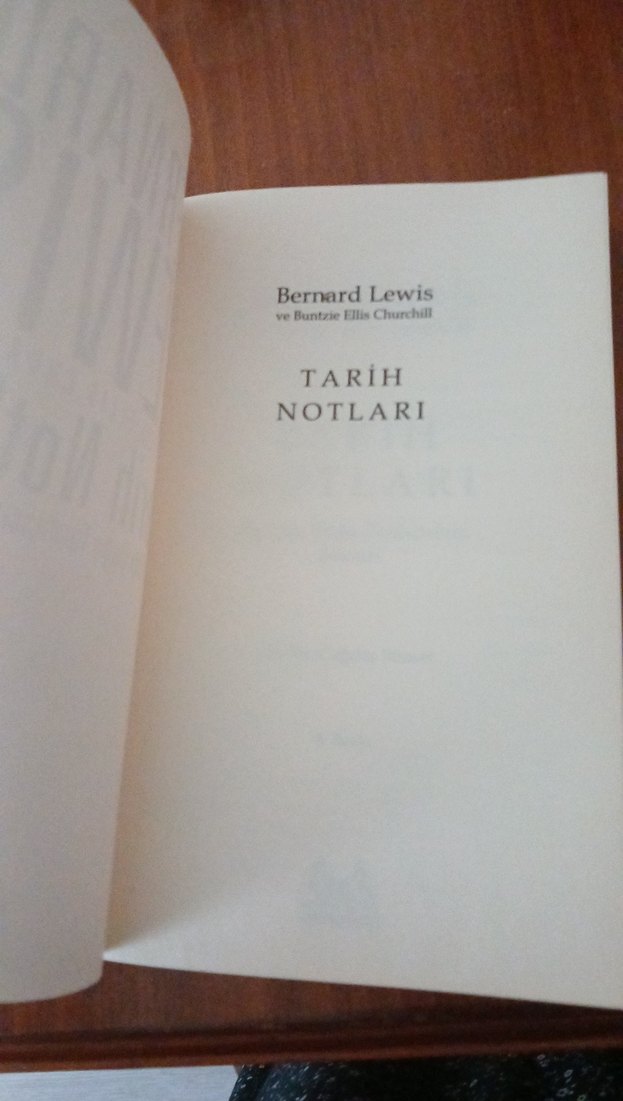 Bernard Lewis - Tarih Notları - Görsel 3