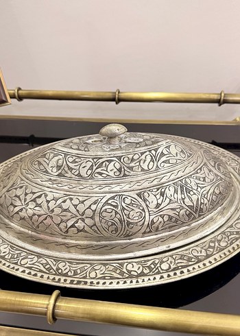 Bakır sunum tabağı - Görsel 2