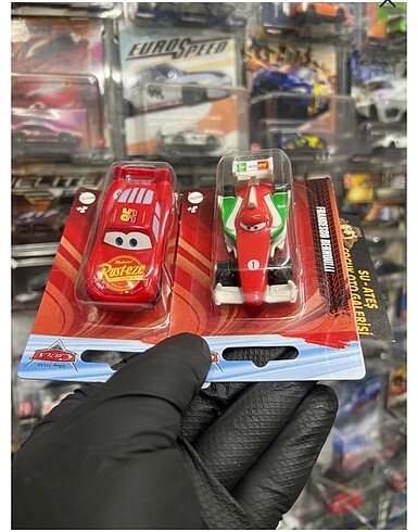 Şimşek McQueen Mattel lisanslı arabalar