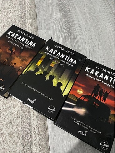 KARANTİNA SET 3 kitap