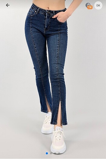 Yirtmacli jean