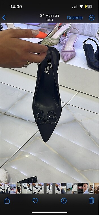 Diğer Kısa topuklu stiletto
