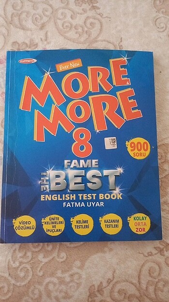 8. Sınıf More More ingilizce test kitabı