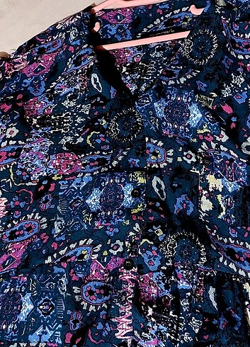 52 Beden çeşitli Renk Desenli günlük elbise