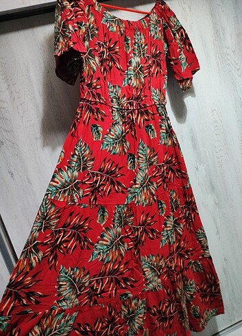 Yazlık efil elbise - Görsel 3