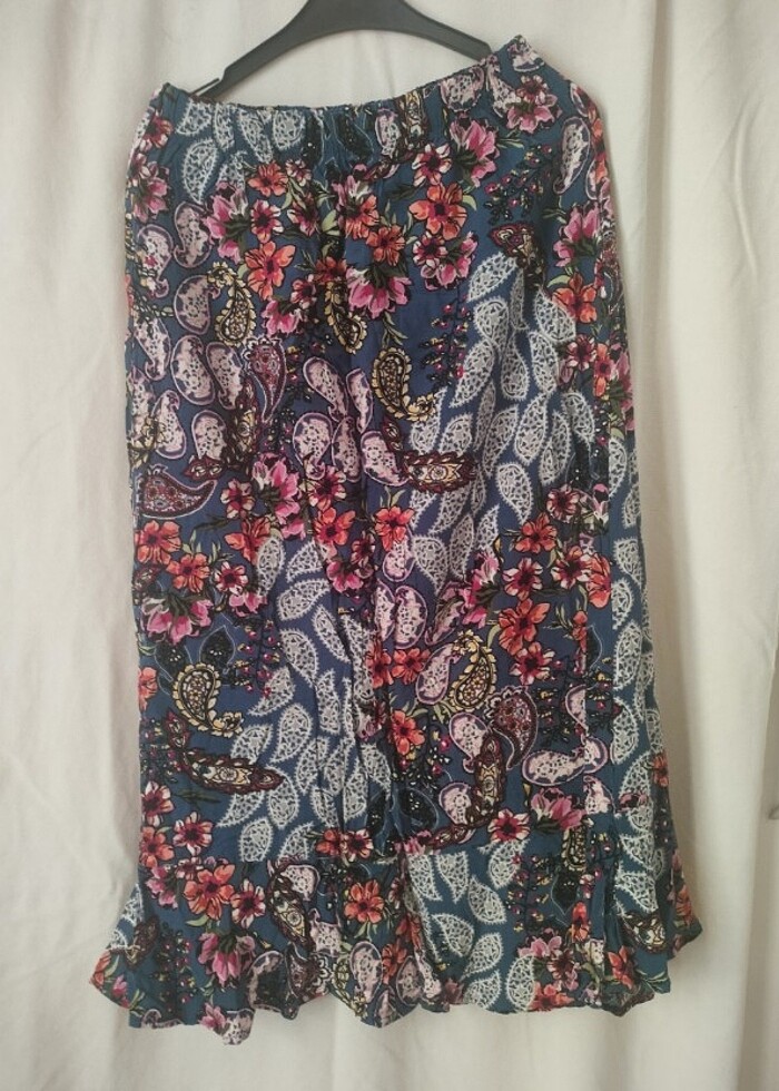 Beli lastikli etek - Görsel 3