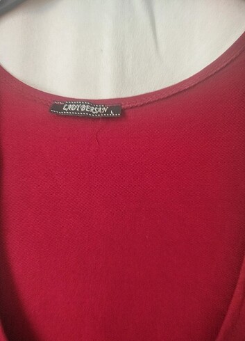 Bordo salopet  - Görsel 3